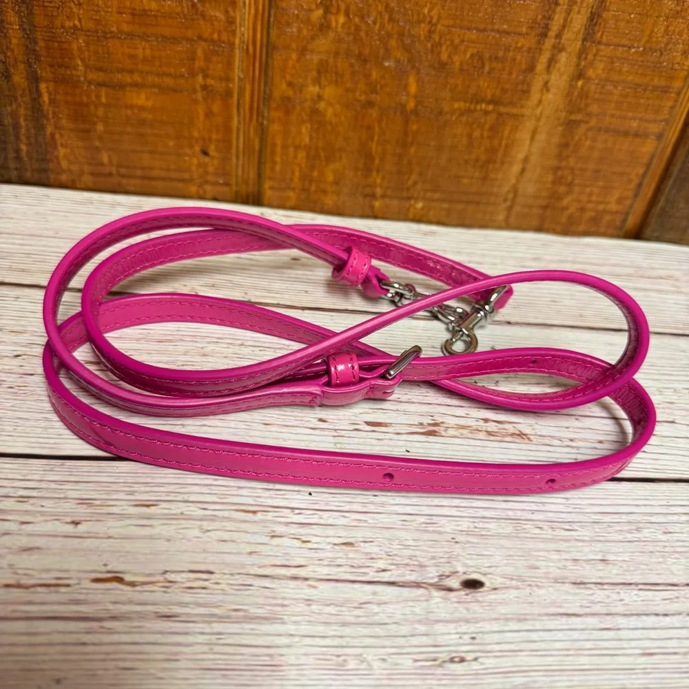 Marc Jacobs 3D Vitamin Pill Crossbody w/ Matching Keychain - Tangerine/Hot Pink - Picture 6 of 11